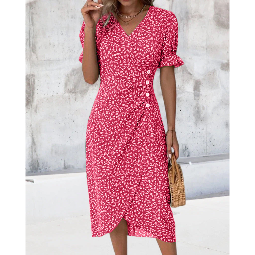 Florence™ - Elegant Wrap Dress