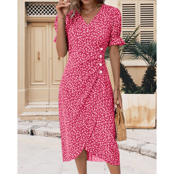 Florence™ - Elegant Wrap Dress